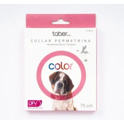 Divasa Taberdog Collar Antiparasitario Permetrina 75 cm Rosa