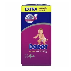 Dodot Activity Extra Jumbo Pack Talla 4+ (52 uds)