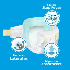 DODOT Bebé Seco Extra Jumbo Pack Talla 5+ (56 uds)