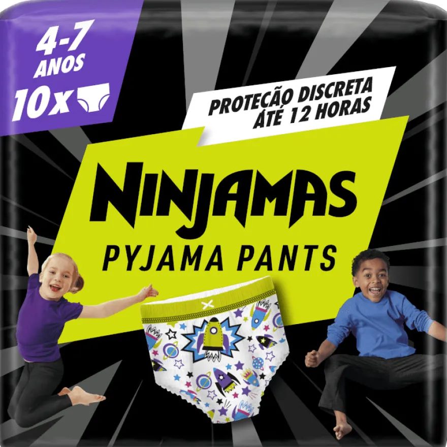 Dodot Ninjamas Carry Pack Cohete Talla 7 - 10 uds.