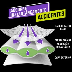 Dodot Ninjamas Carry Pack Cohete Talla 7 - 10 uds.