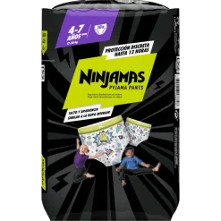 Dodot Ninjamas Carry Pack Cohete Talla 7 - 10 uds.