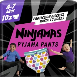 Dodot Ninjamas Carry Pack Corazón Talla 7 - 10 uds.