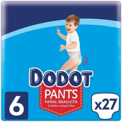 DODOT Pants Talla 6 (+15 Kg) 27 unidades