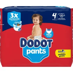 DODOT Pants Talla 4 (9-15 Kg) 33 unidades