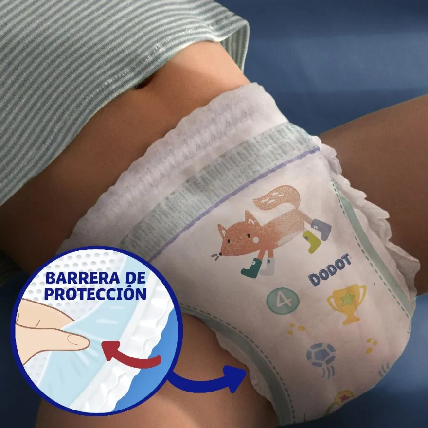 DODOT Pants Talla 4 (9-15 Kg) 33 unidades