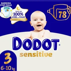 Dodot Sensitive Pañales Talla 3 78 uds