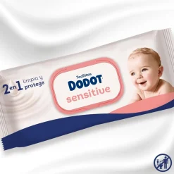 DODOT Sensitive Toallitas para Bebés 54 toallitas