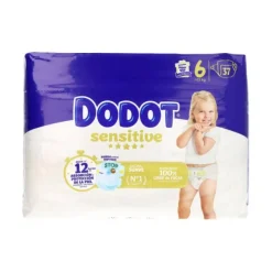 Dodot Sensitive Value Pack Talla 6 37 unidades