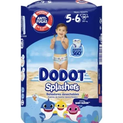 Dodot Splashers Talla 5-6, 10 unidades