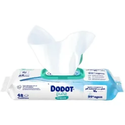Dodot Toallitas Aqua Plastic Free 48 uds