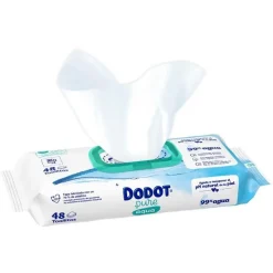Dodot Toallitas Aqua Plastic Free 48 uds