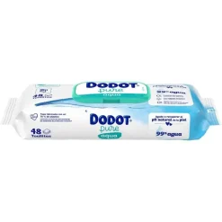 Dodot Toallitas Aqua Plastic Free 48 uds