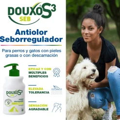 Douxo S3 Seb Champú para Mascotas Líquido 200ml