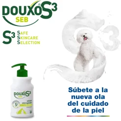 Douxo S3 Seb Champú para Mascotas Líquido 200ml
