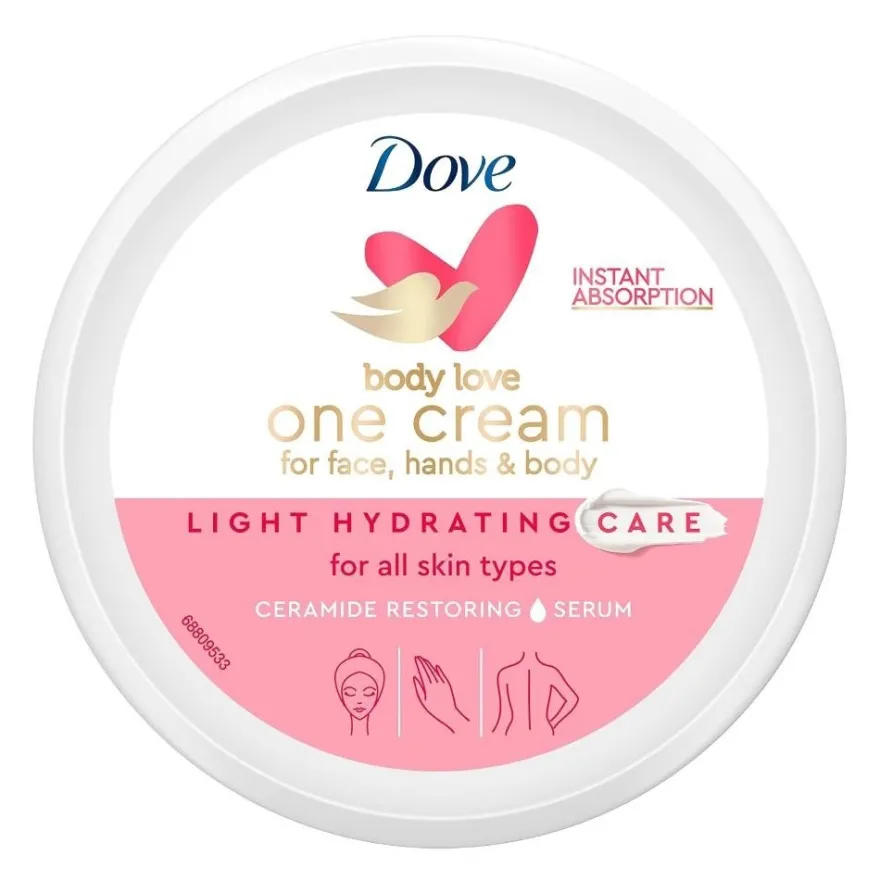 Dove Crema Hidratante Ligera 250ml