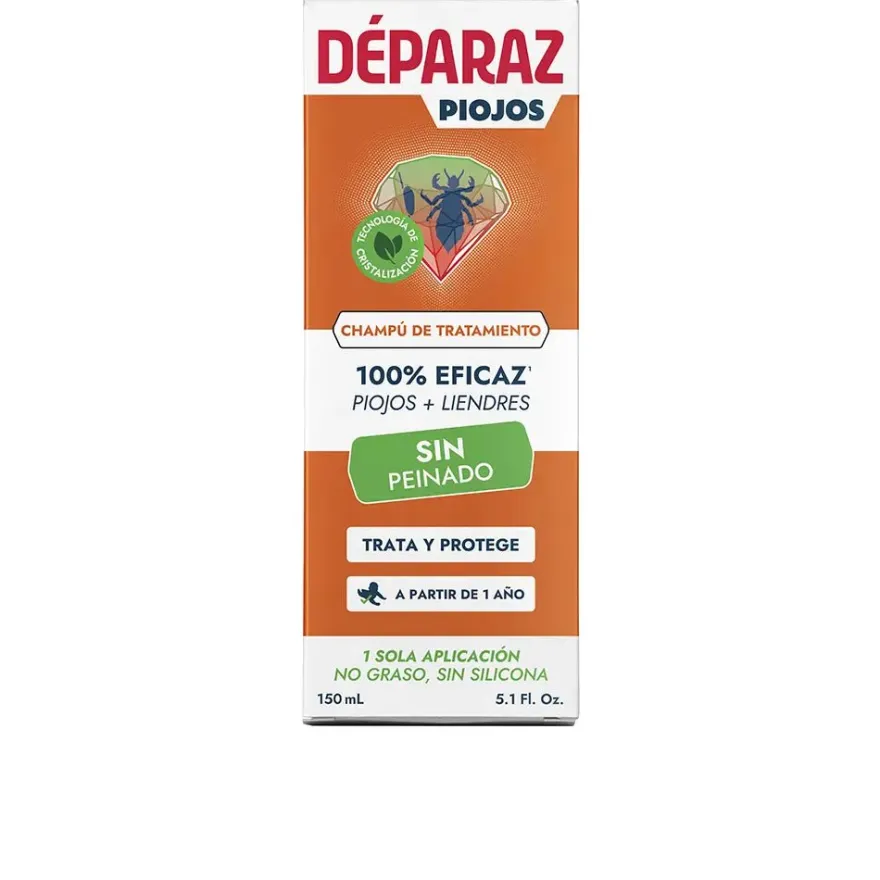 Déparaz Piojos Champú de Tratamiento 150ml