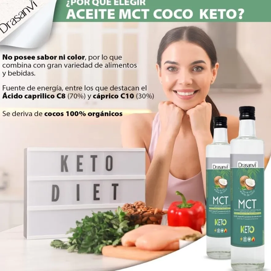 Drasanvi Aceite MCT Coco 500 ml