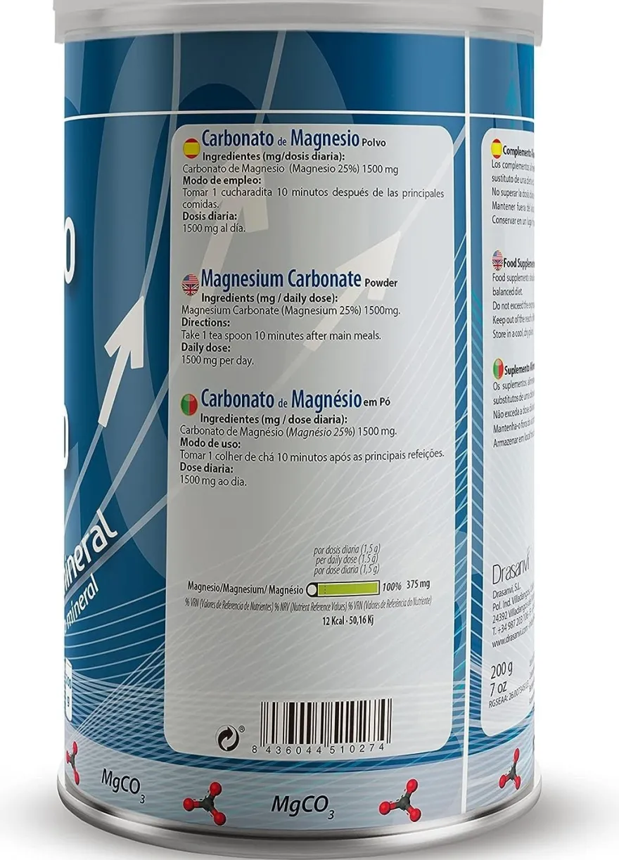Drasanvi Carbonato Magnesio 200 g