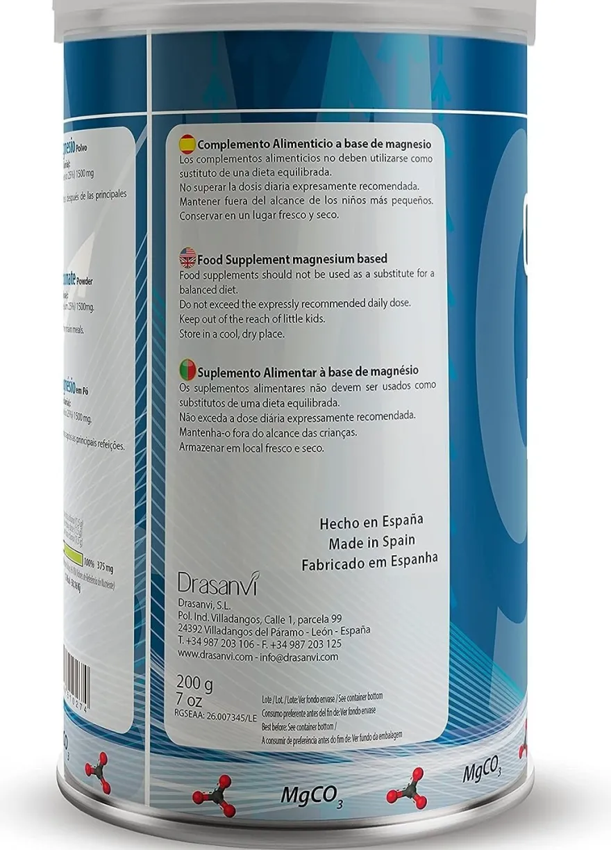 Drasanvi Carbonato Magnesio 200 g