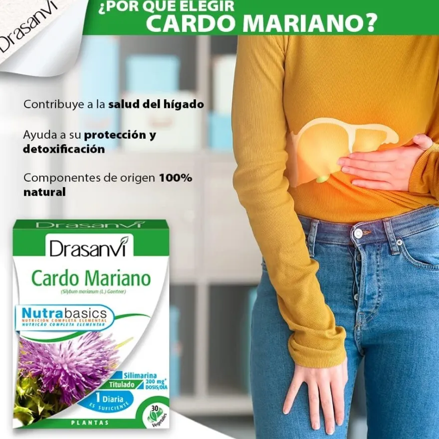 Drasanvi Cardo Mariano 30 Cápsulas