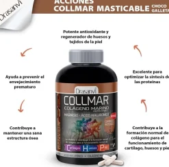 Drasanvi Collmar Choco Galleta Masticable 180 Comprimidos