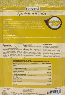 Drasanvi Cúrcuma Bio 150g