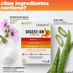 Drasanvi Digest-On Confort 30 comprimidos masticables
