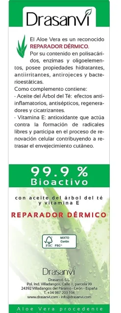 Drasanvi Gel Aloe Vera 200 ml