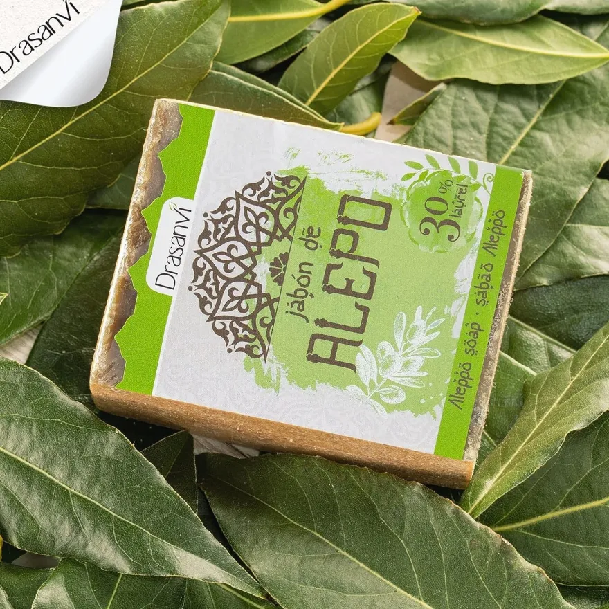 Drasanvi Jabón Alepo 30% Laurel 200 g