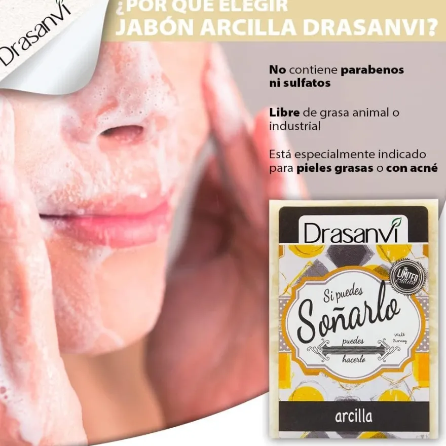 Drasanvi Jabón Arcilla 100g