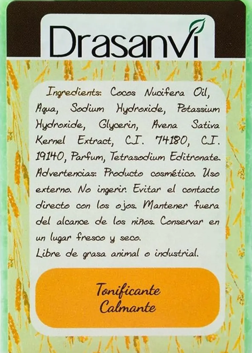 Drasanvi Jabón Avena 100g