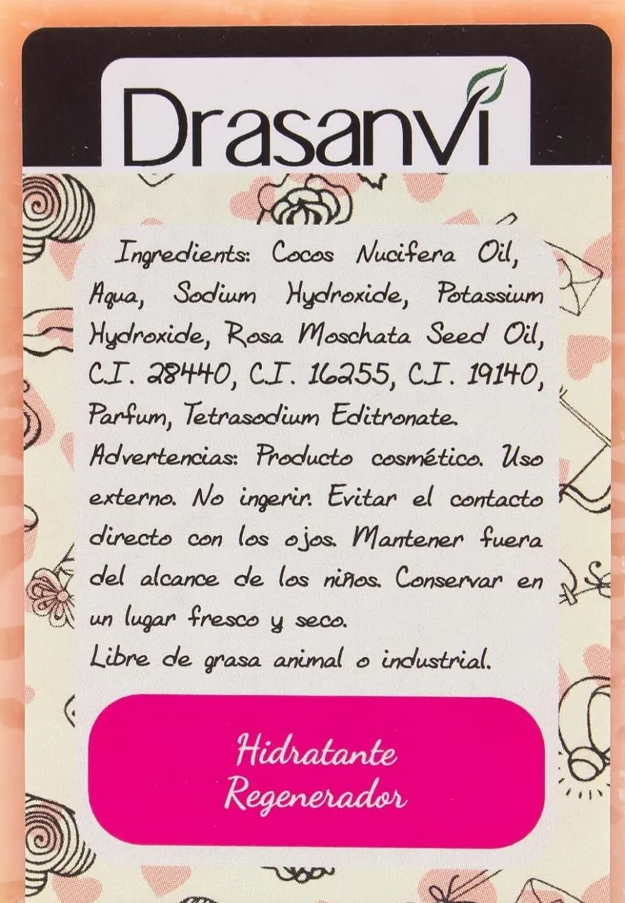 Drasanvi Jabón Rosa Mosqueta 100g