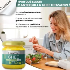Drasanvi Mantequilla Ghee Bio 300 g