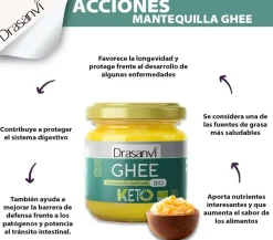 Drasanvi Mantequilla Ghee Bio 300 g