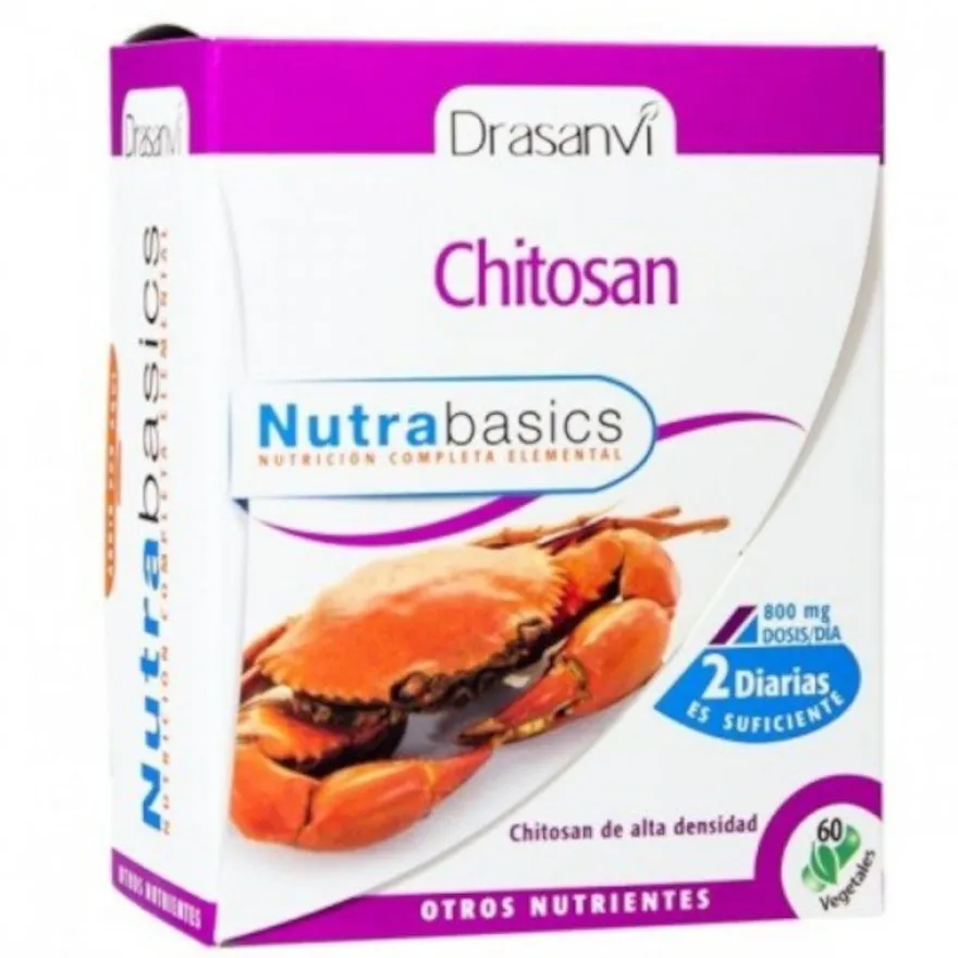 Drasanvi Nutrabasics Chitosan 60 Cápsulas