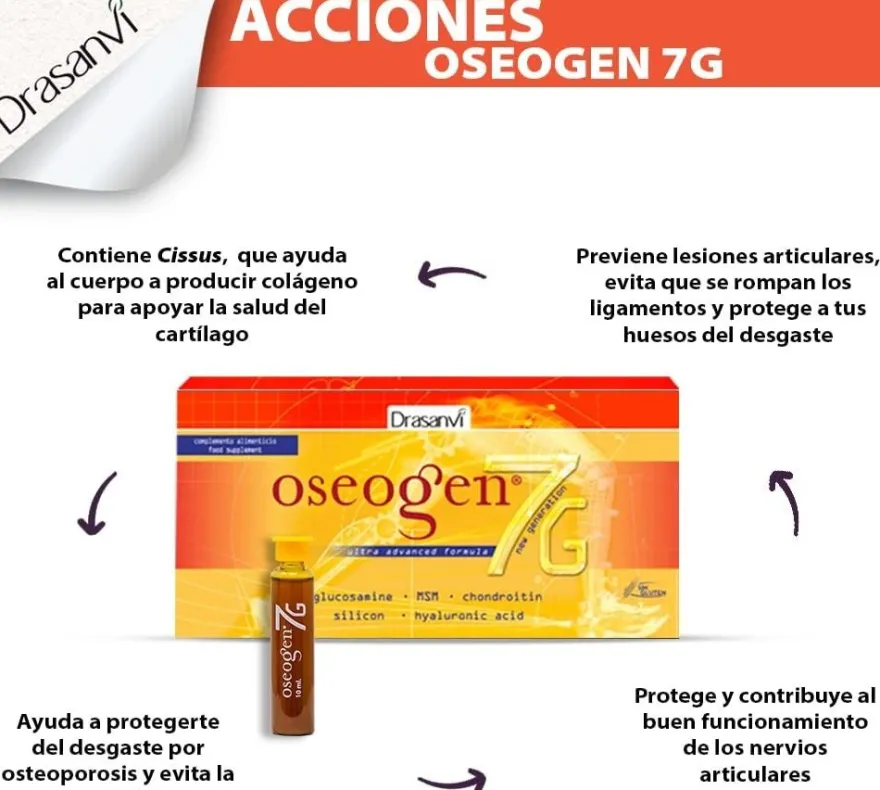 Drasanvi Oseogen 7g 20 Viales