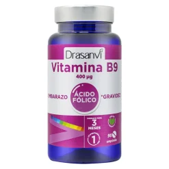 Drasanvi Vitamina B9 400 gr Ácido Fólico 90 Comprimidos