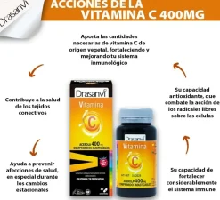 Drasanvi Vitamina C 400 Mg Masticable 60 Comprimidos