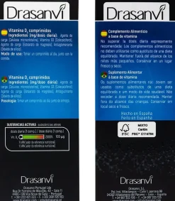Drasanvi Vitamina D3 4000 Ui 90 Comprimidos