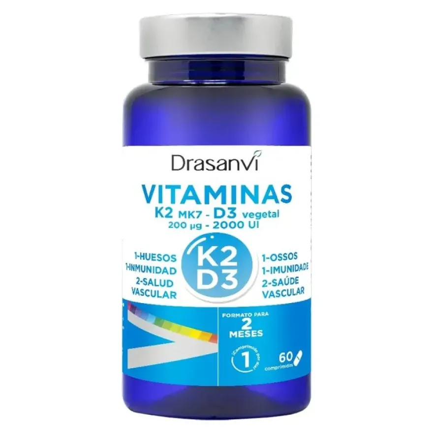 Drasanvi Vitaminas K2 D3 60 comprimidos