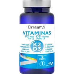 Drasanvi Vitaminas K2 D3 60 comprimidos