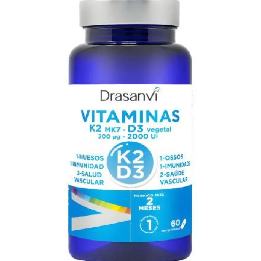 Drasanvi Vitaminas K2 D3 60 comprimidos
