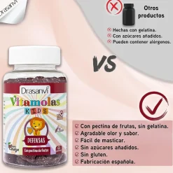 Drasanvi Vitamolas Defensas Niño 60 Gominolas