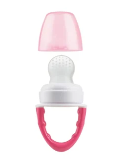 Dr. Brown's Alimentador Antiahogo de Silicona Rosa