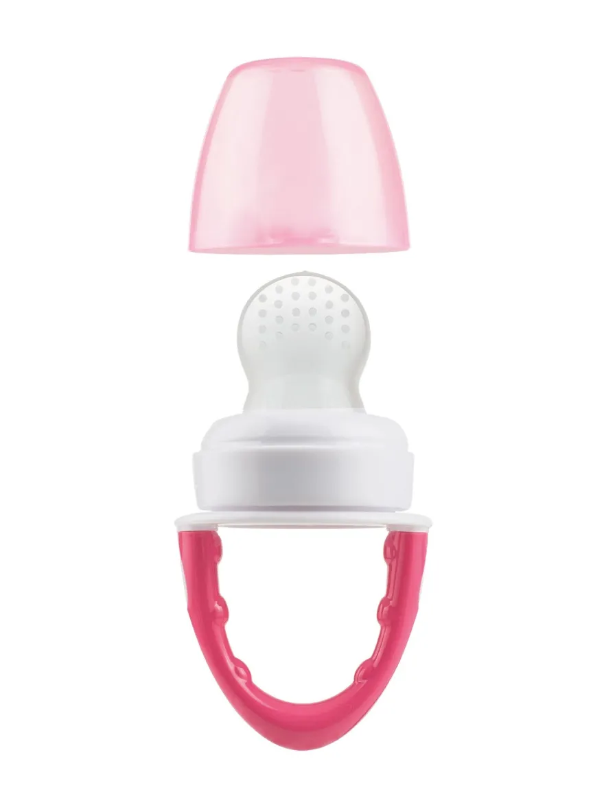 Dr. Brown's Alimentador Antiahogo de Silicona Rosa
