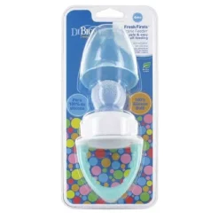 Dr Brown's Alimentador Antiahogo de Silicona Azul