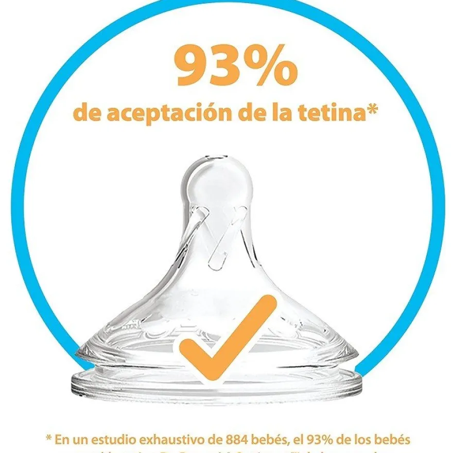 Dr. BROWN'S Biberón Anticólico Boca Ancha Options+ Azul +0 meses 270ml