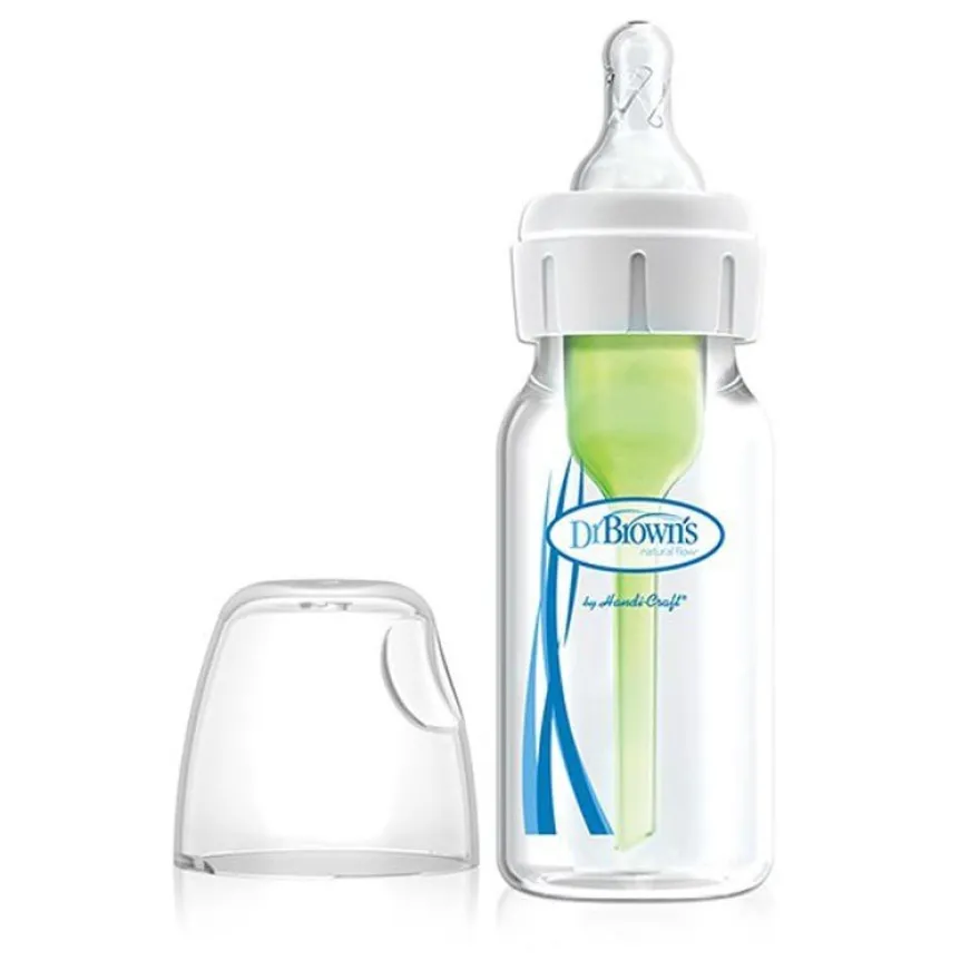 Dr Brown's Biberón Anticólicos Boca Estrecha Options+ 120 ml
