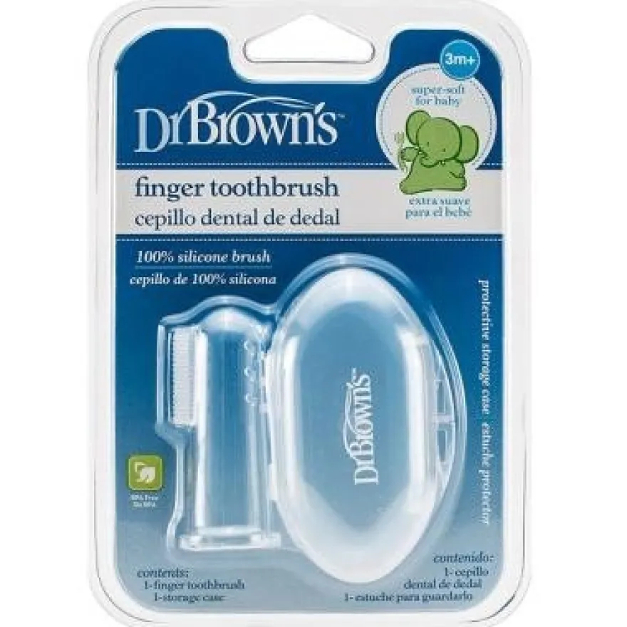 Dr. Brown's Cepillo Dental de Dedo